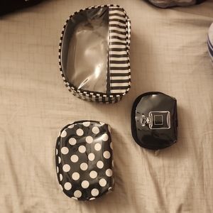 3 piece makeup bag set